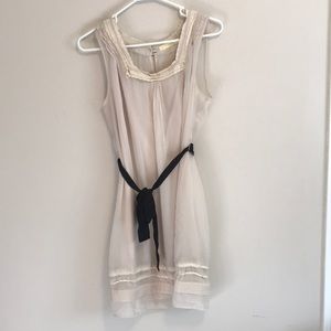 Pins and Needles Cream Dress